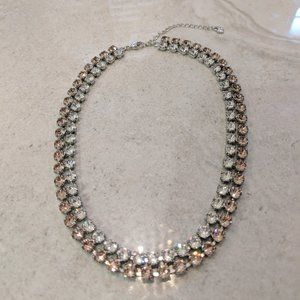 Swarovski Crystal Azalea Collar Choker Necklace
